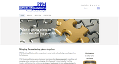 Desktop Screenshot of ppmmarketingsolutions.com